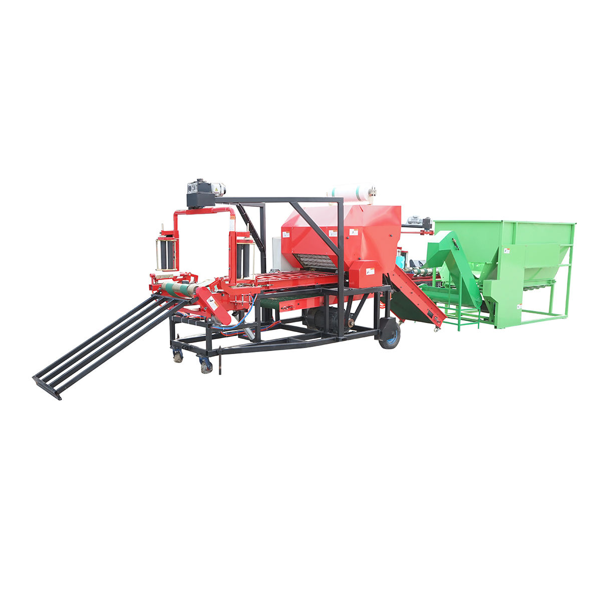 Presa de balotat si infoliat siloz electrica 380V cu folie 330mm si plasa 720mm - imagine 2