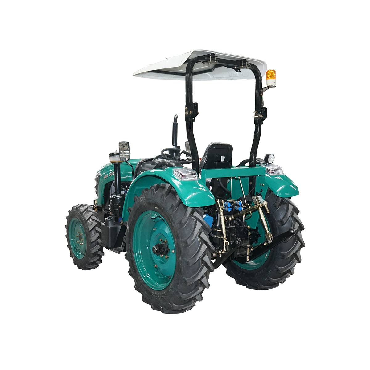 Tractor 80CP 4x4, verde cu semicabina seria 804 - imagine 3