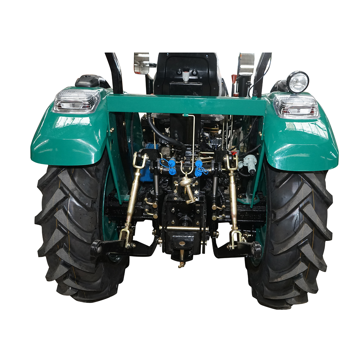 Tractor 80CP 4x4, verde cu semicabina seria 804 - imagine 4