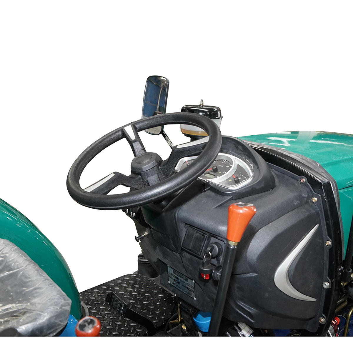 Tractor 80CP 4x4, verde cu semicabina seria 804 - imagine 7