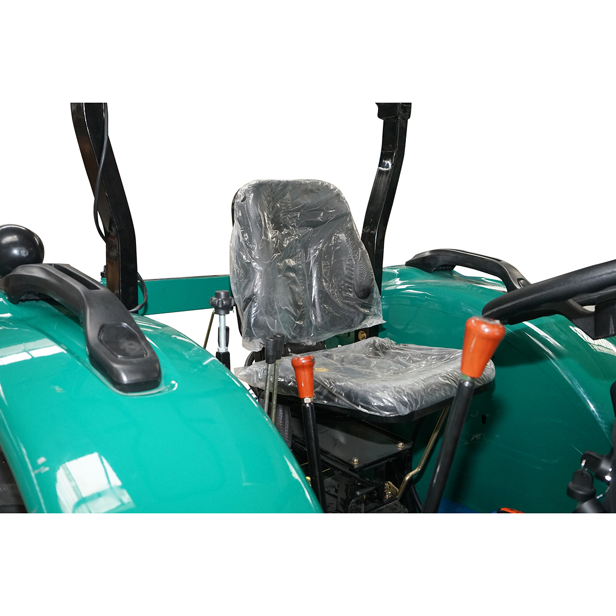 Tractor 80CP 4x4, verde cu semicabina seria 804 - imagine 8