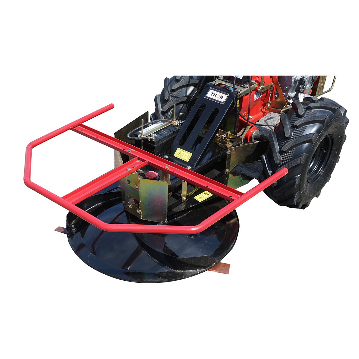 Motocositoare rotativa 950mm cu motor diesel si pornire electrica 1850x880x860mm - imagine 6