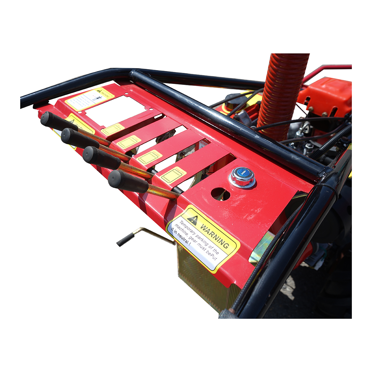 Motocositoare rotativa 950mm cu motor diesel si pornire electrica 1850x880x860mm - imagine 10