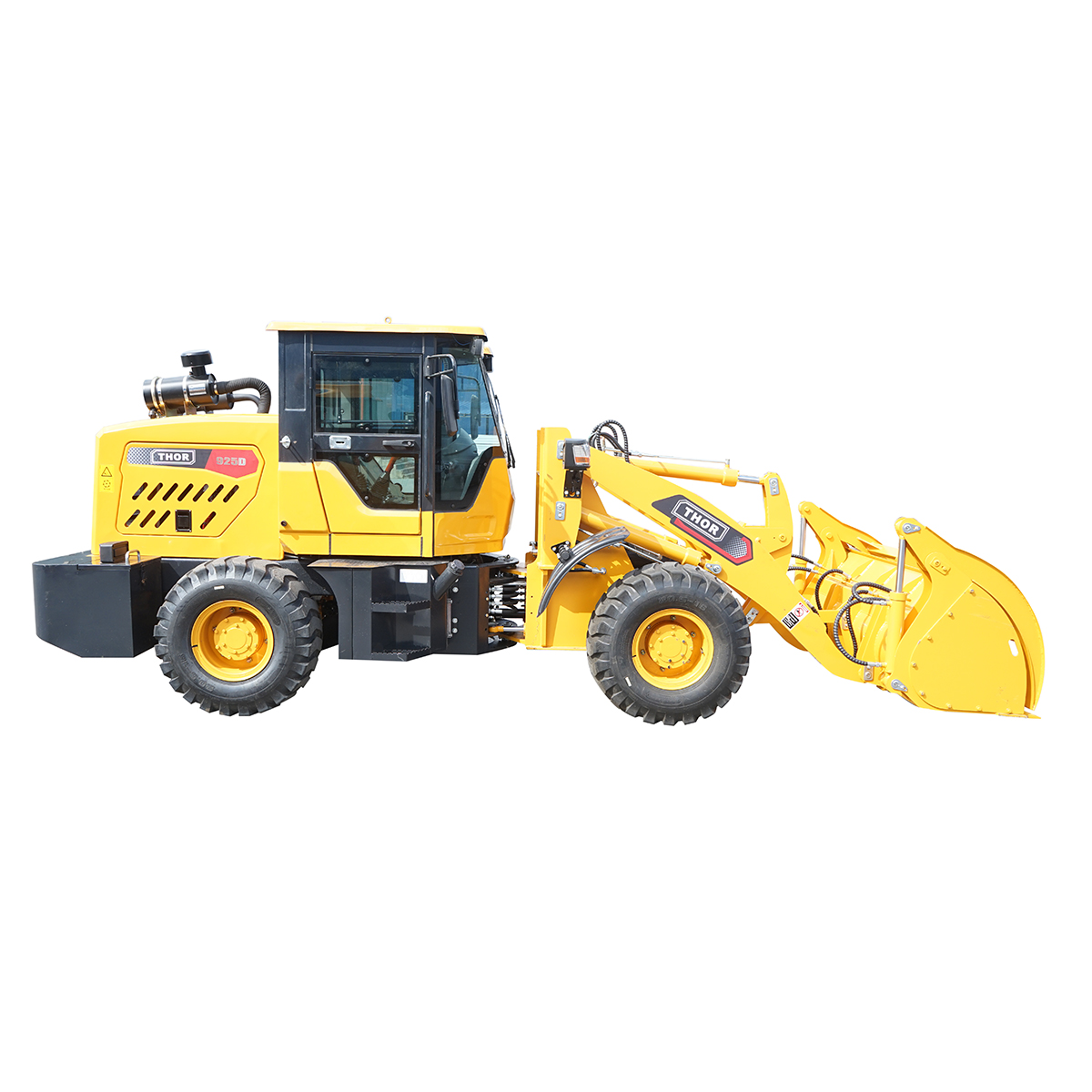 Incarcator frontal WOLA 1.2T 42KW, 56CP, cupa 0.6m3 - imagine 3