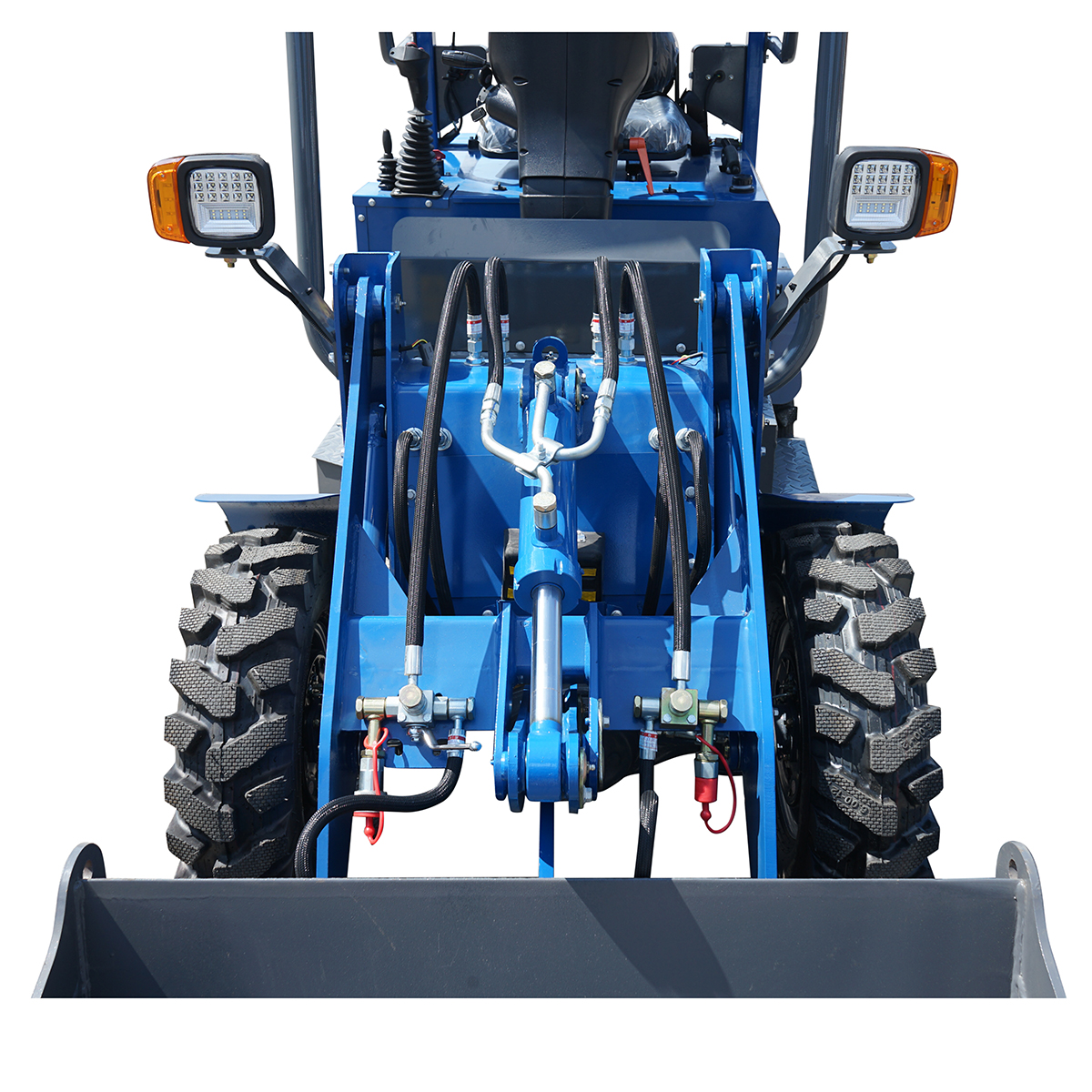 Incarcator frontal electric, WOLA 0.4T, 60V, cupa 0.2m3	 - imagine 6