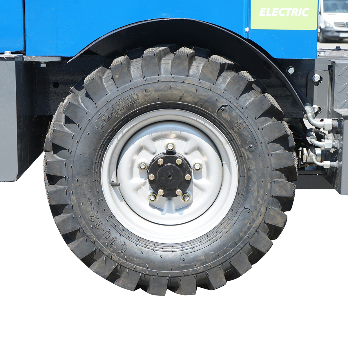 Incarcator frontal electric, WOLA 0.4T, 60V, cupa 0.2m3	 - imagine 4