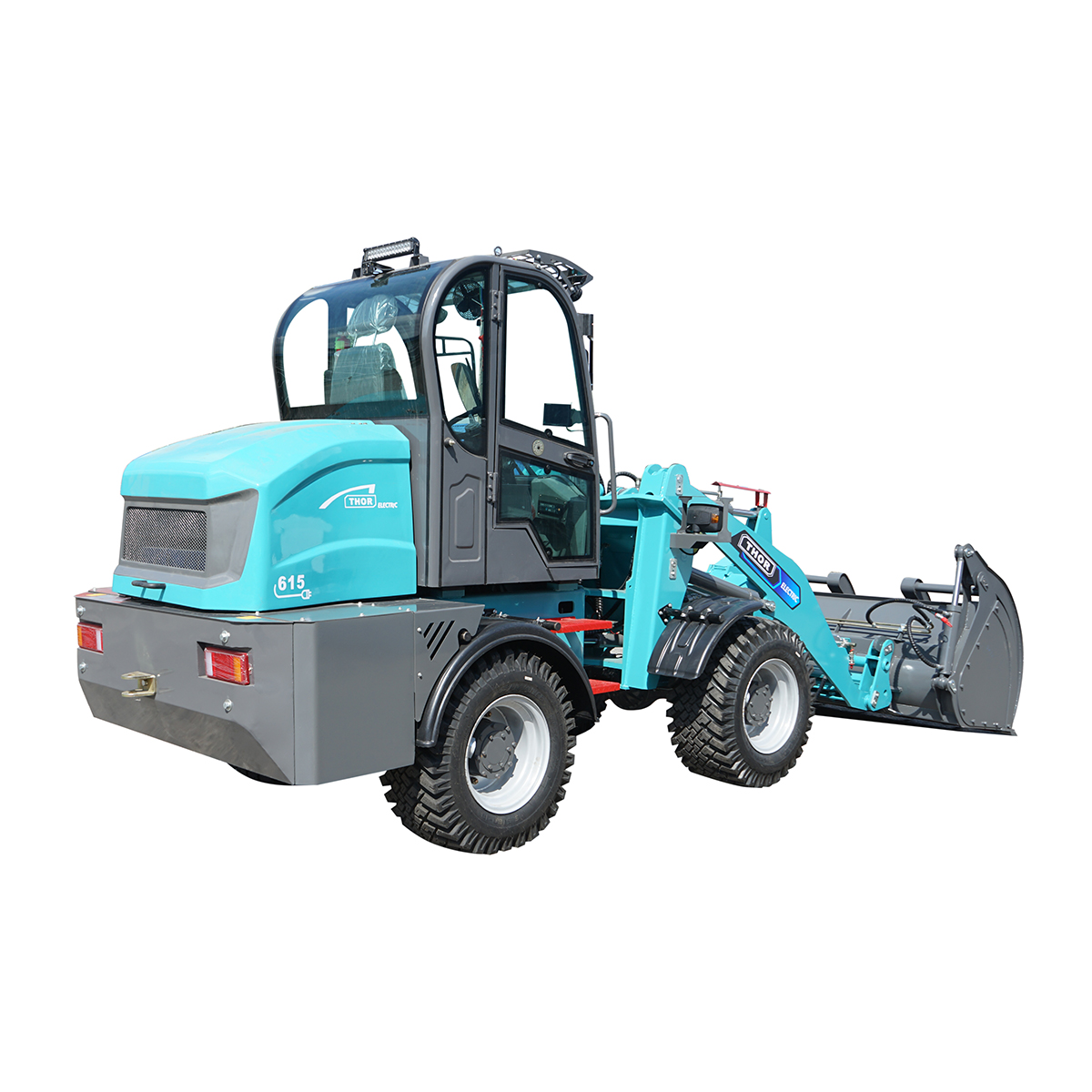 Incarcator frontal electric, WOLA 2T, 120V, cupa 0.6m3 - imagine 3