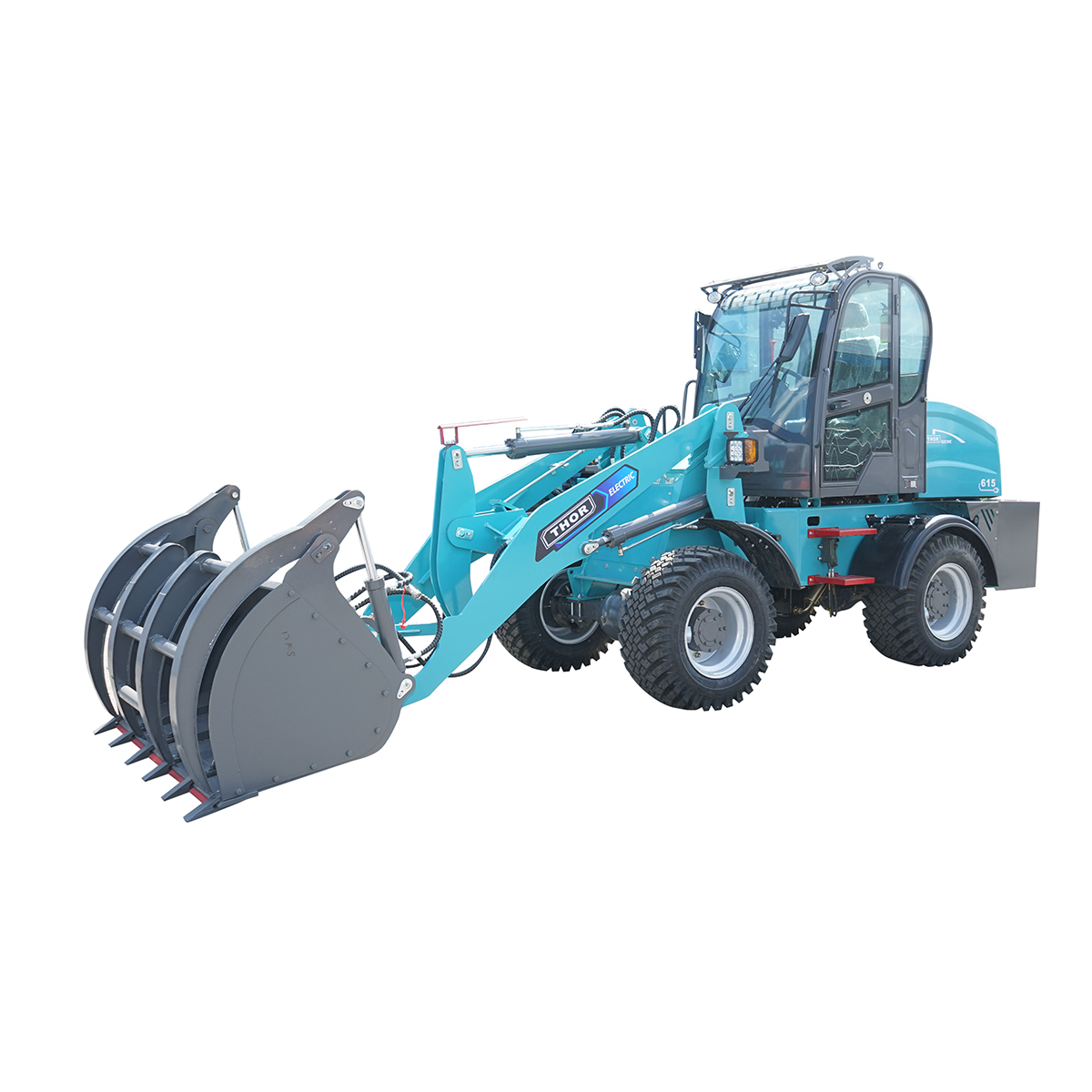 Incarcator frontal electric, WOLA 2T, 120V, cupa 0.6m3