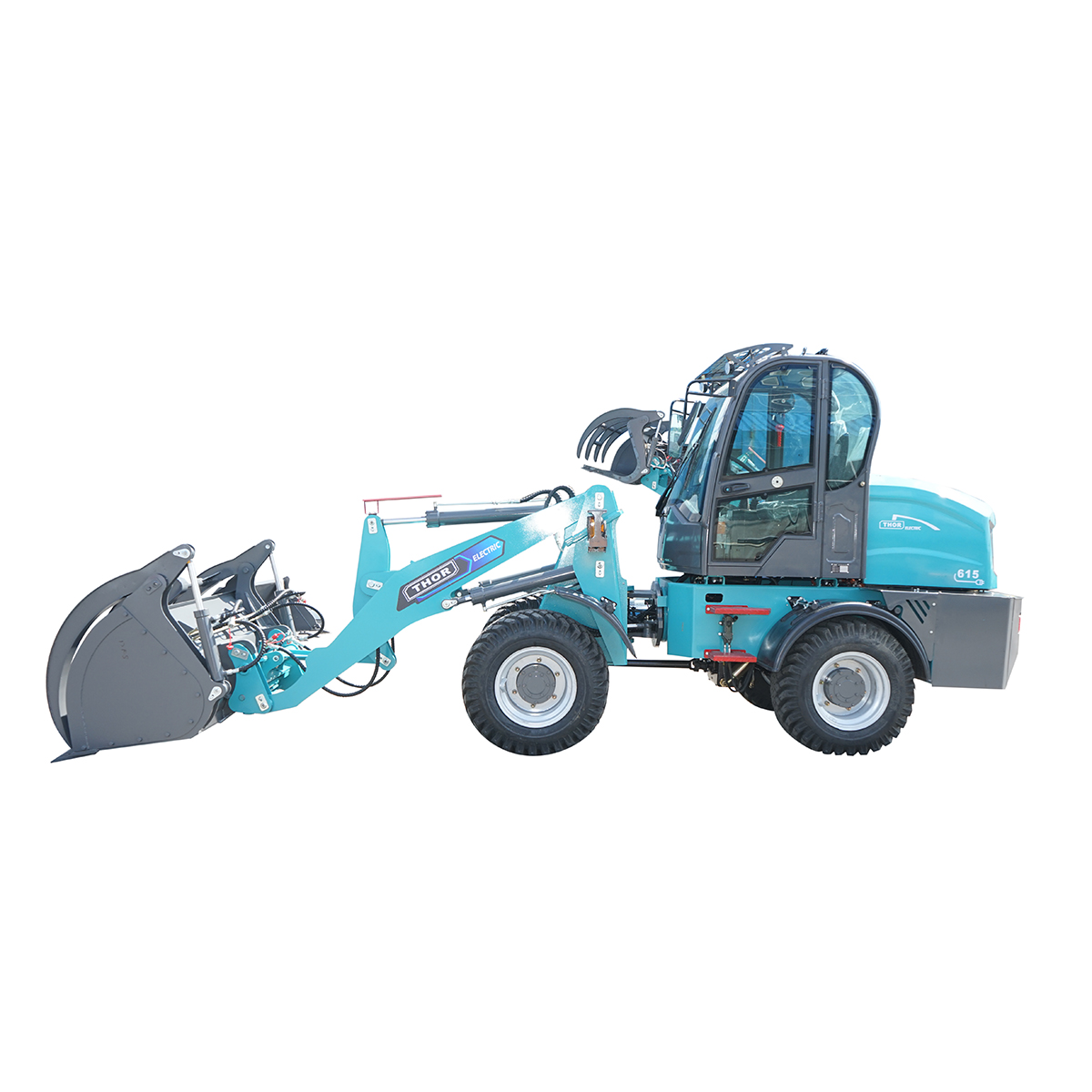 Incarcator frontal electric, WOLA 2T, 120V, cupa 0.6m3 - imagine 2