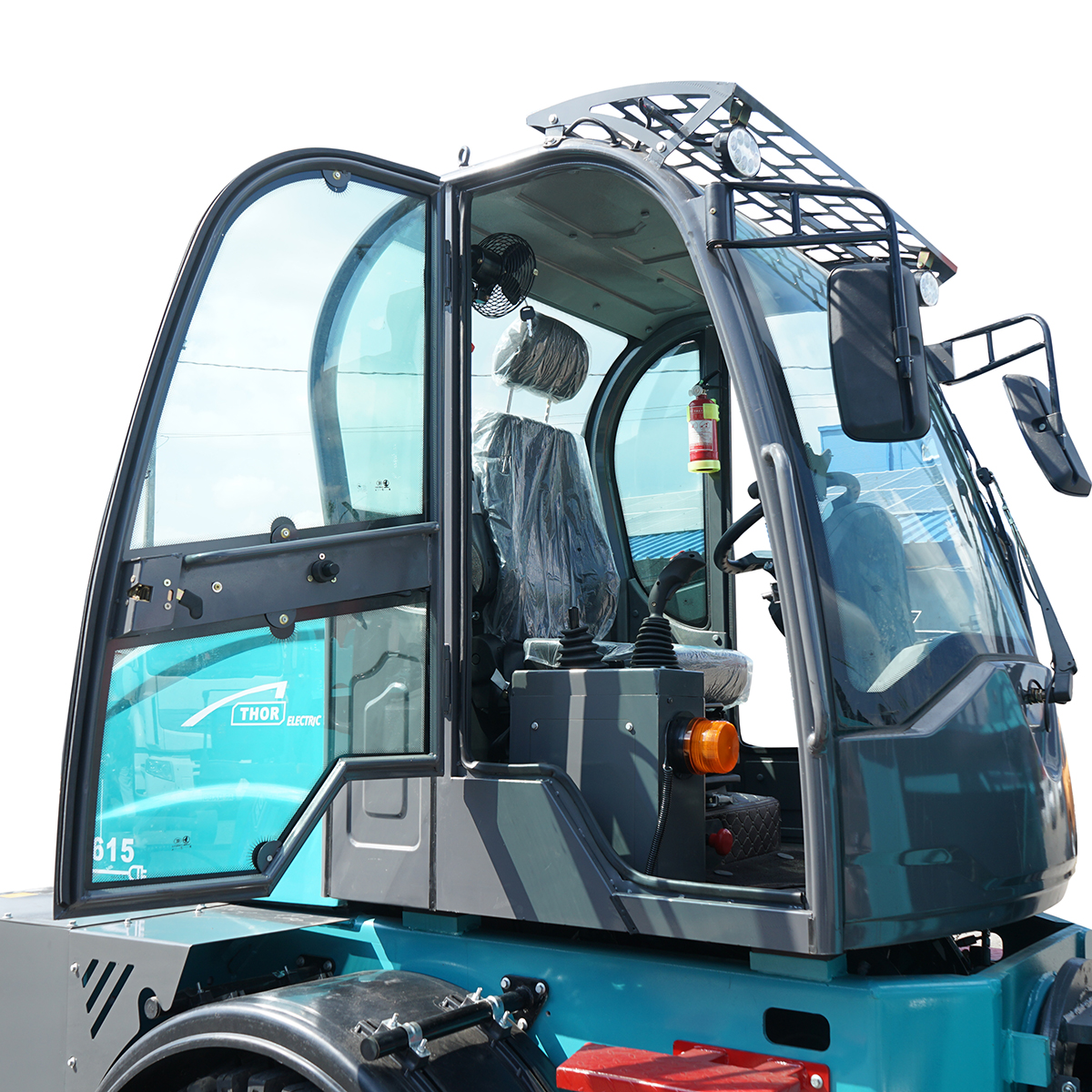 Incarcator frontal electric, WOLA 2T, 120V, cupa 0.6m3 - imagine 7