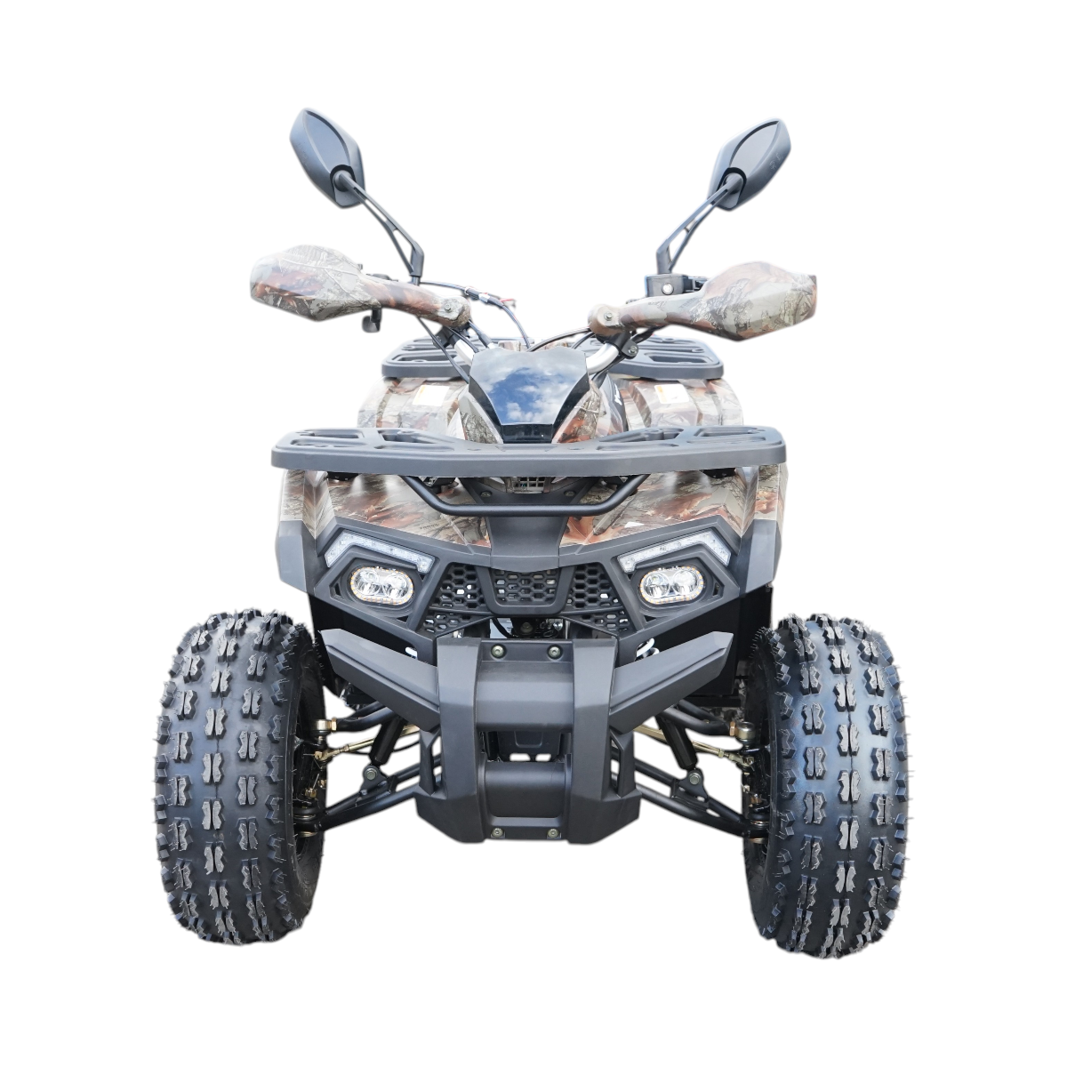 ATV 125cc, 7 CP, 4x2 cu pornire electrica SHARK 125 Camuflaj - imagine 3
