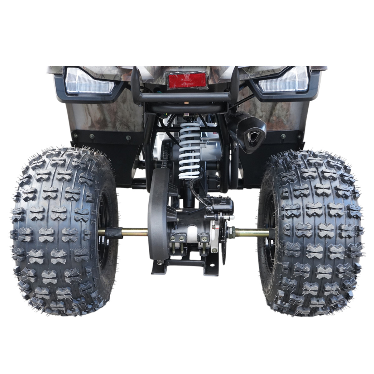 ATV 125cc, 7 CP, 4x2 cu pornire electrica SHARK 125 Camuflaj - imagine 7