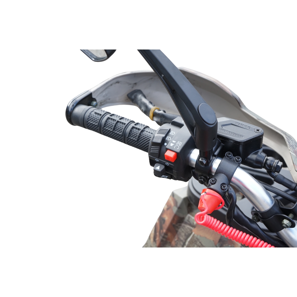 ATV 125cc, 7 CP, 4x2 cu pornire electrica SHARK 125 Camuflaj - imagine 13