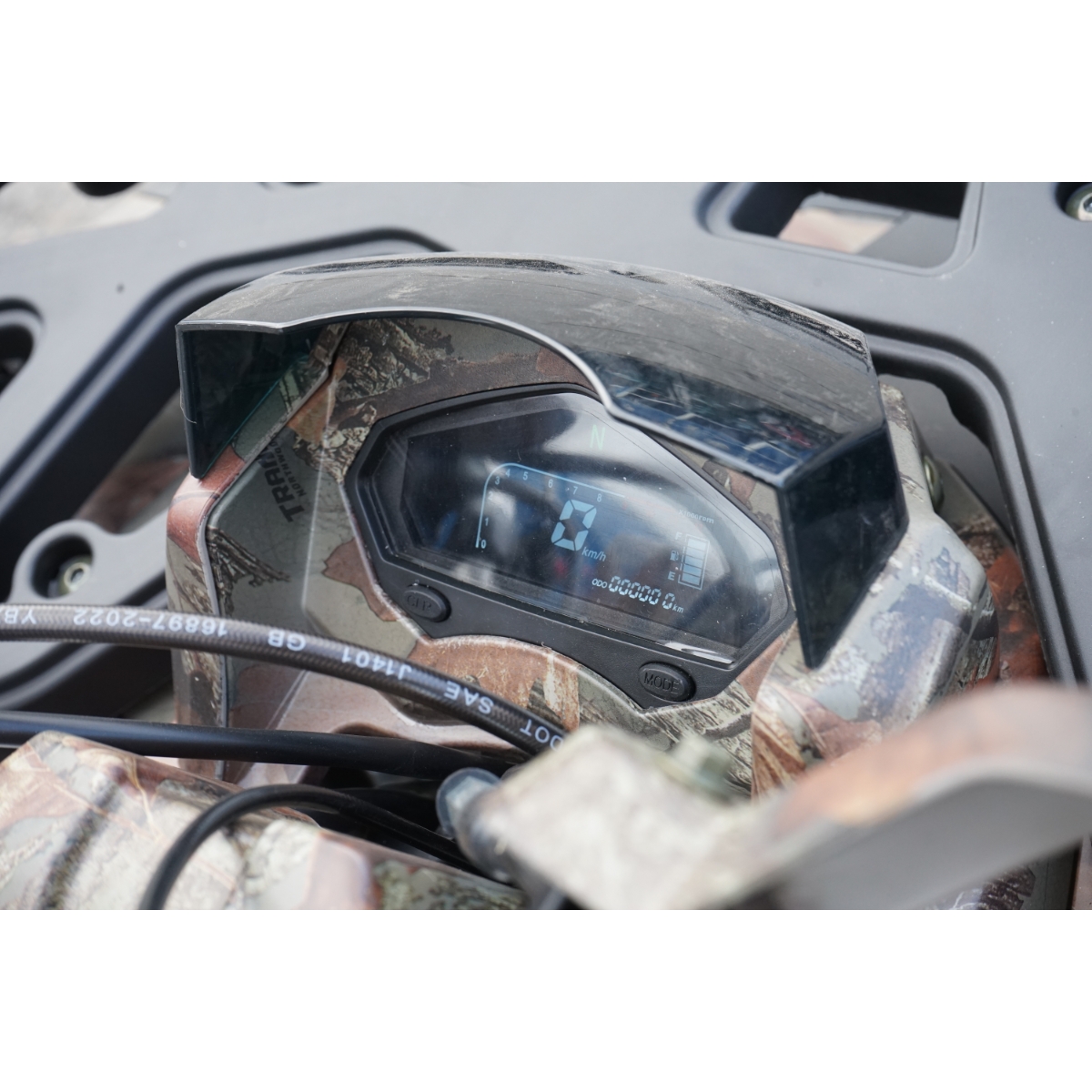 ATV 125cc, 7 CP, 4x2 cu pornire electrica SHARK 125 Camuflaj - imagine 11