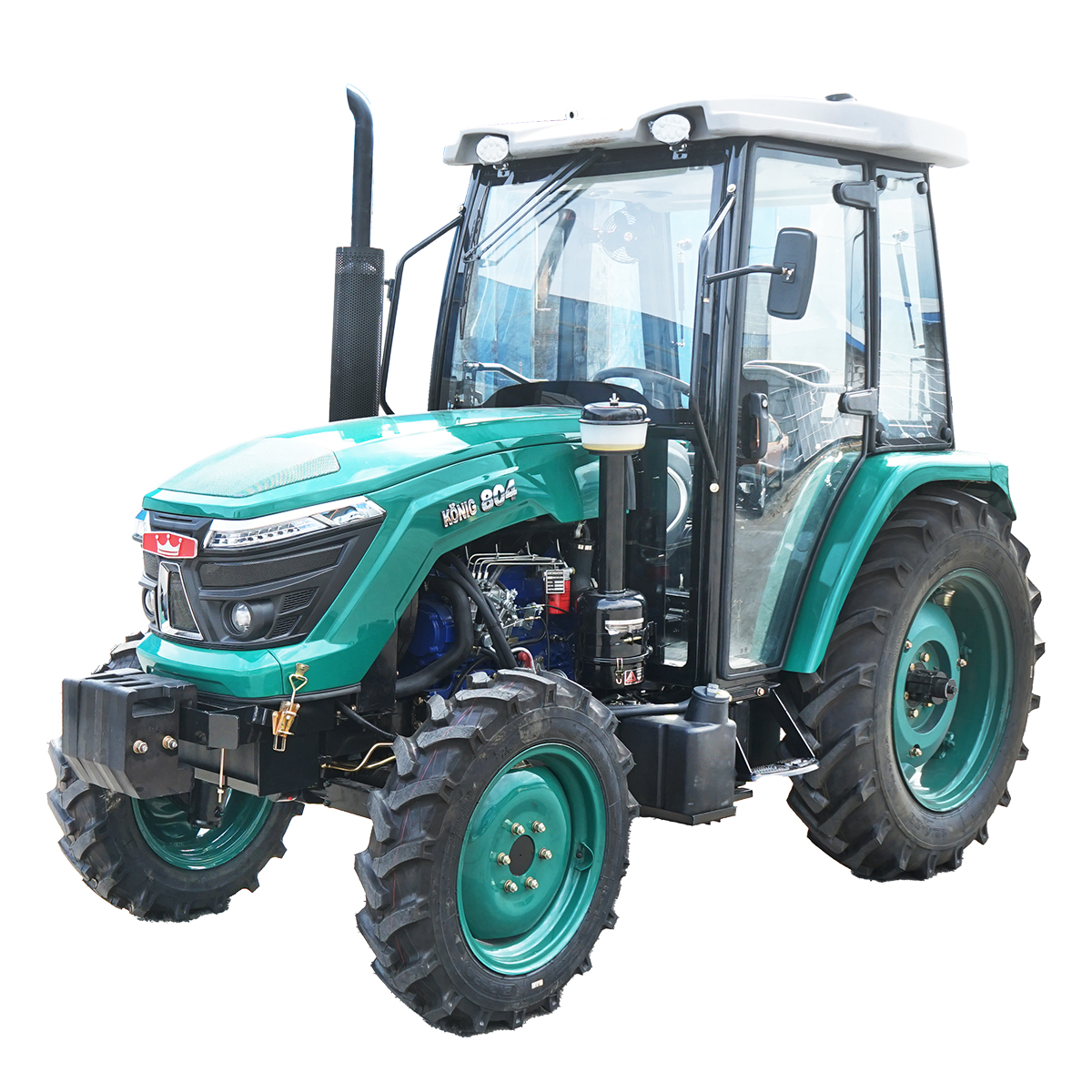 Tractor KONIG 804, 4x4, 80CP, cu cabina, roti 9.5-24/14.9-30