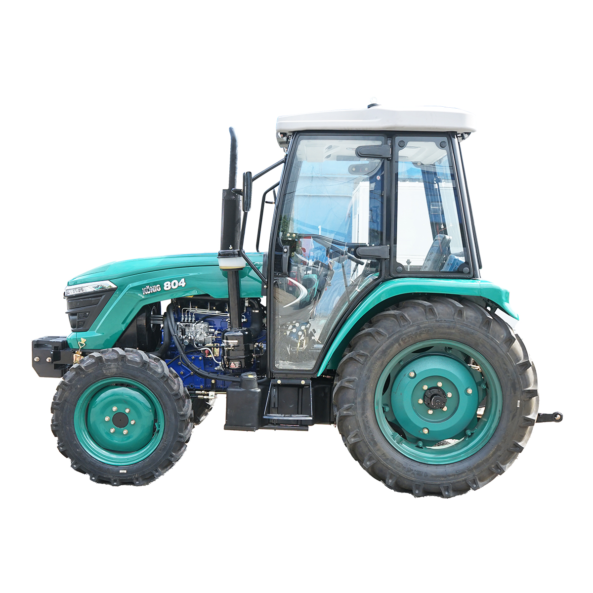 Tractor KONIG 804, 4x4, 80CP, cu cabina, roti 9.5-24/14.9-30 - imagine 9