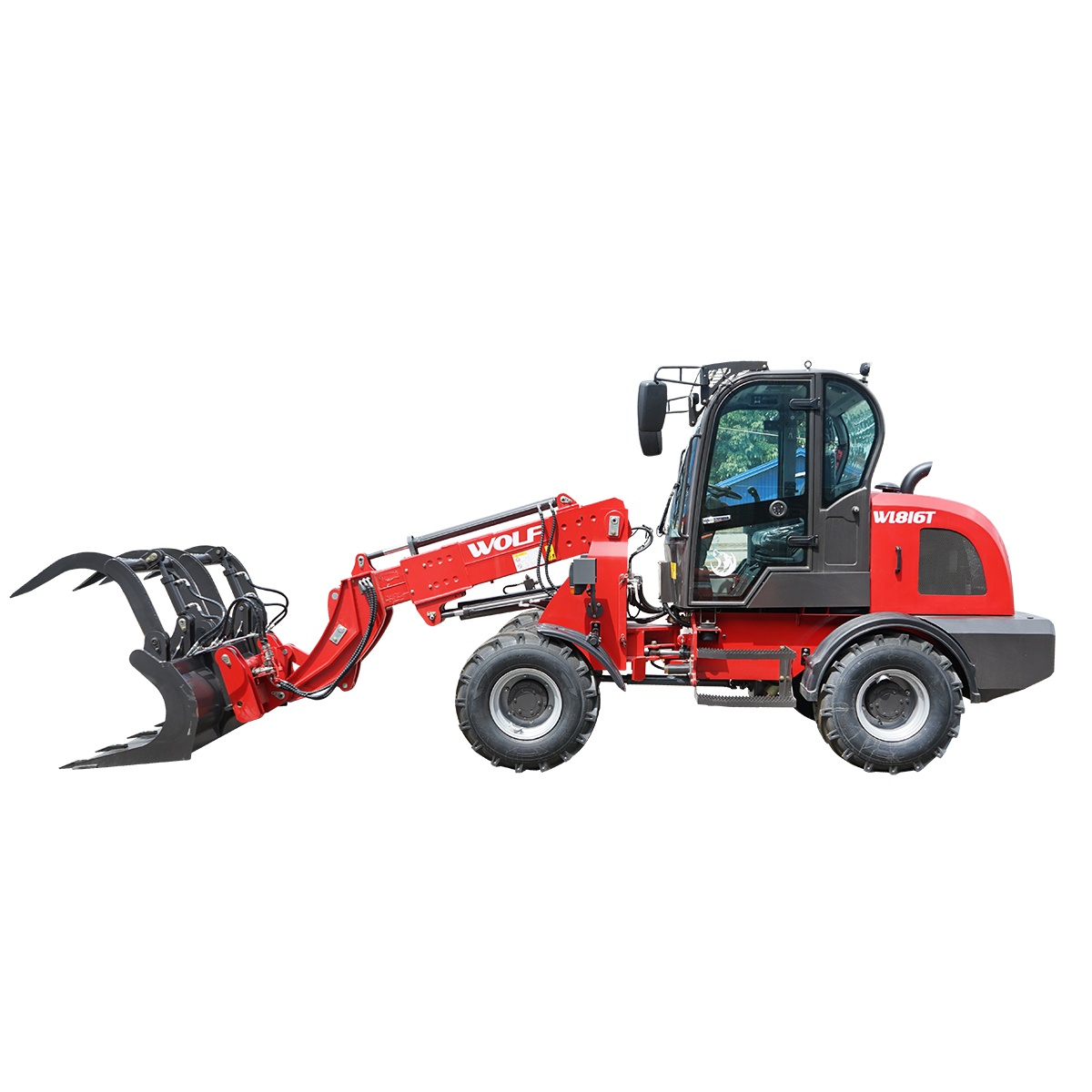 Incarcator frontal telescopic WOLA 36KW, 4WD, Euro 3, cabina cu incalzire WOLF - imagine 2