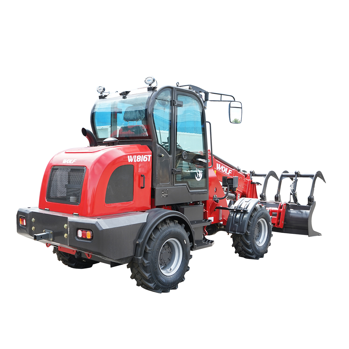 Incarcator frontal telescopic WOLA 36KW, 4WD, Euro 3, cabina cu incalzire WOLF - imagine 4