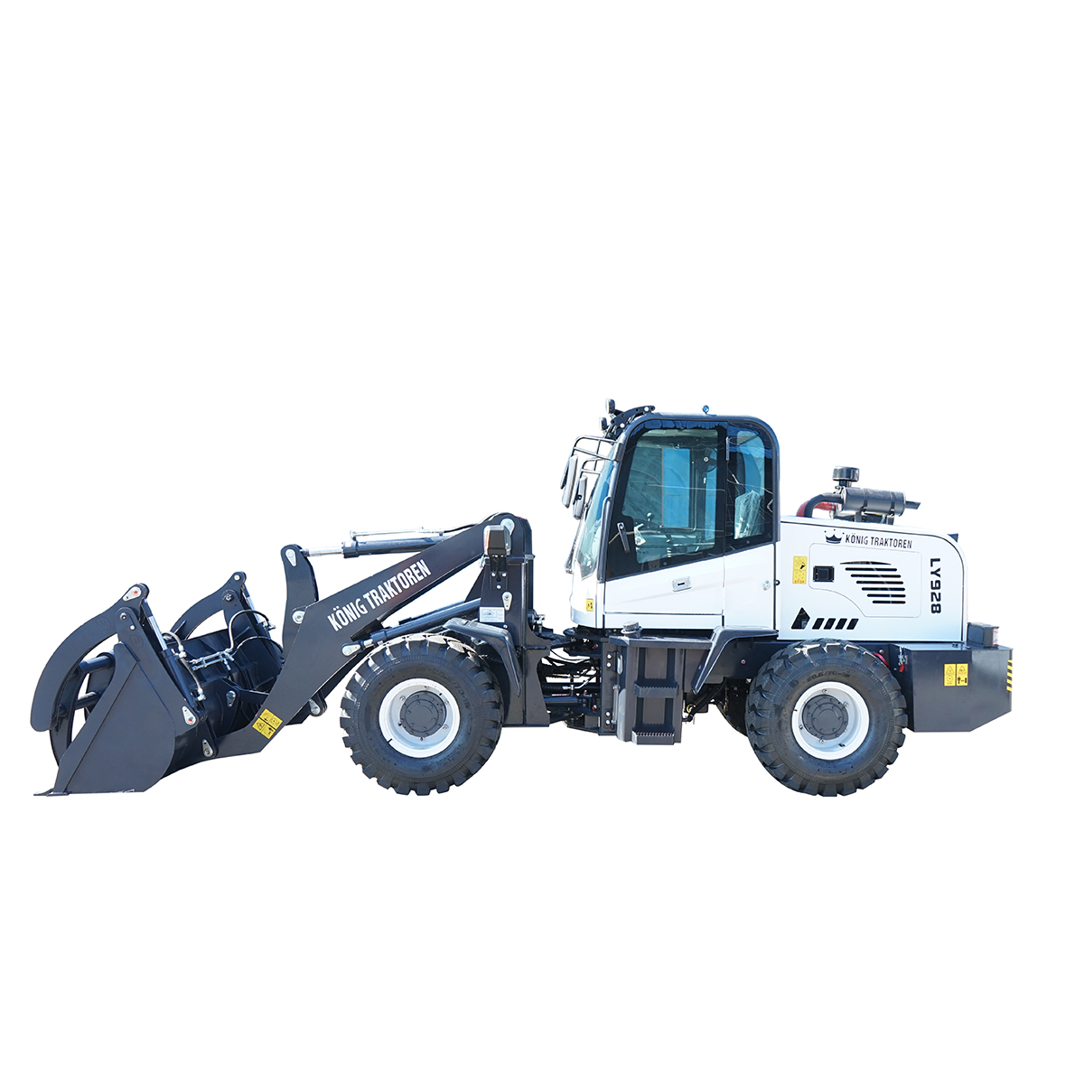 Incarcator frontal WOLA 1.2T, 4x4, 56CP, cupa 0.8m3 KONIG TRAKTOREN - imagine 3