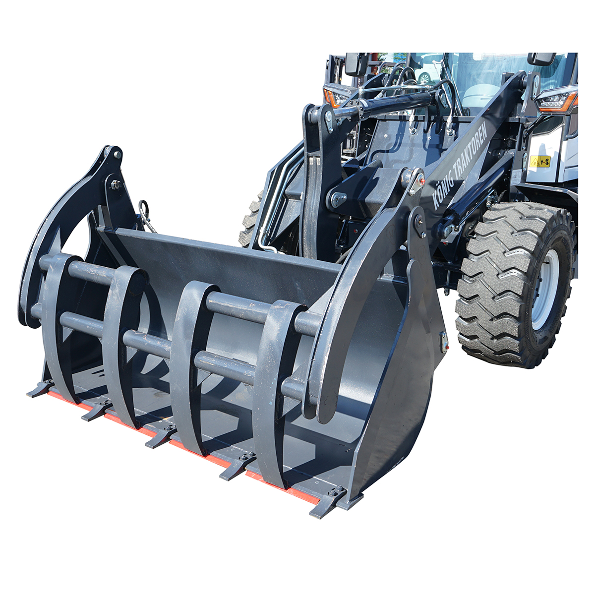 Incarcator frontal WOLA 1.2T, 4x4, 56CP, cupa 0.8m3 KONIG TRAKTOREN - imagine 7