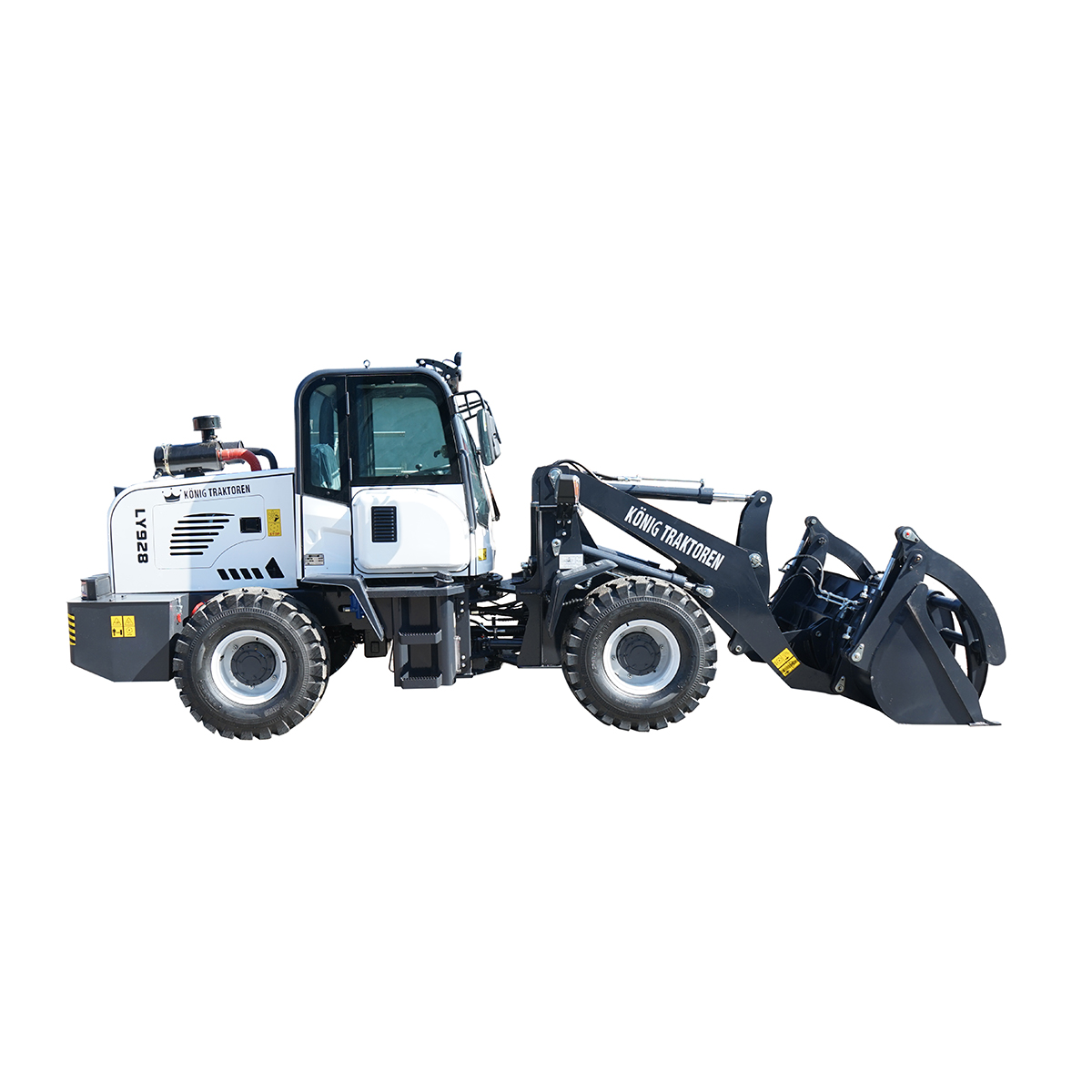 Incarcator frontal WOLA 1.2T, 4x4, 56CP, cupa 0.8m3 KONIG TRAKTOREN - imagine 6