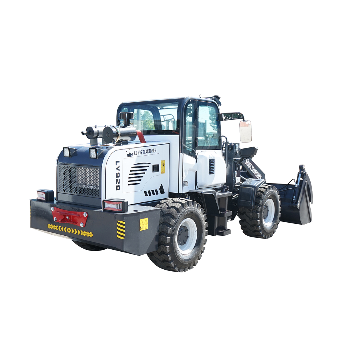 Incarcator frontal WOLA 1.2T, 4x4, 56CP, cupa 0.8m3 KONIG TRAKTOREN - imagine 5