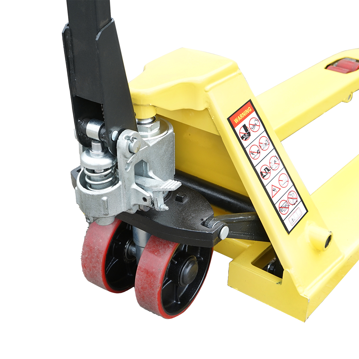 Transpalet manual 2000 Kg cu roata de silicon - imagine 6