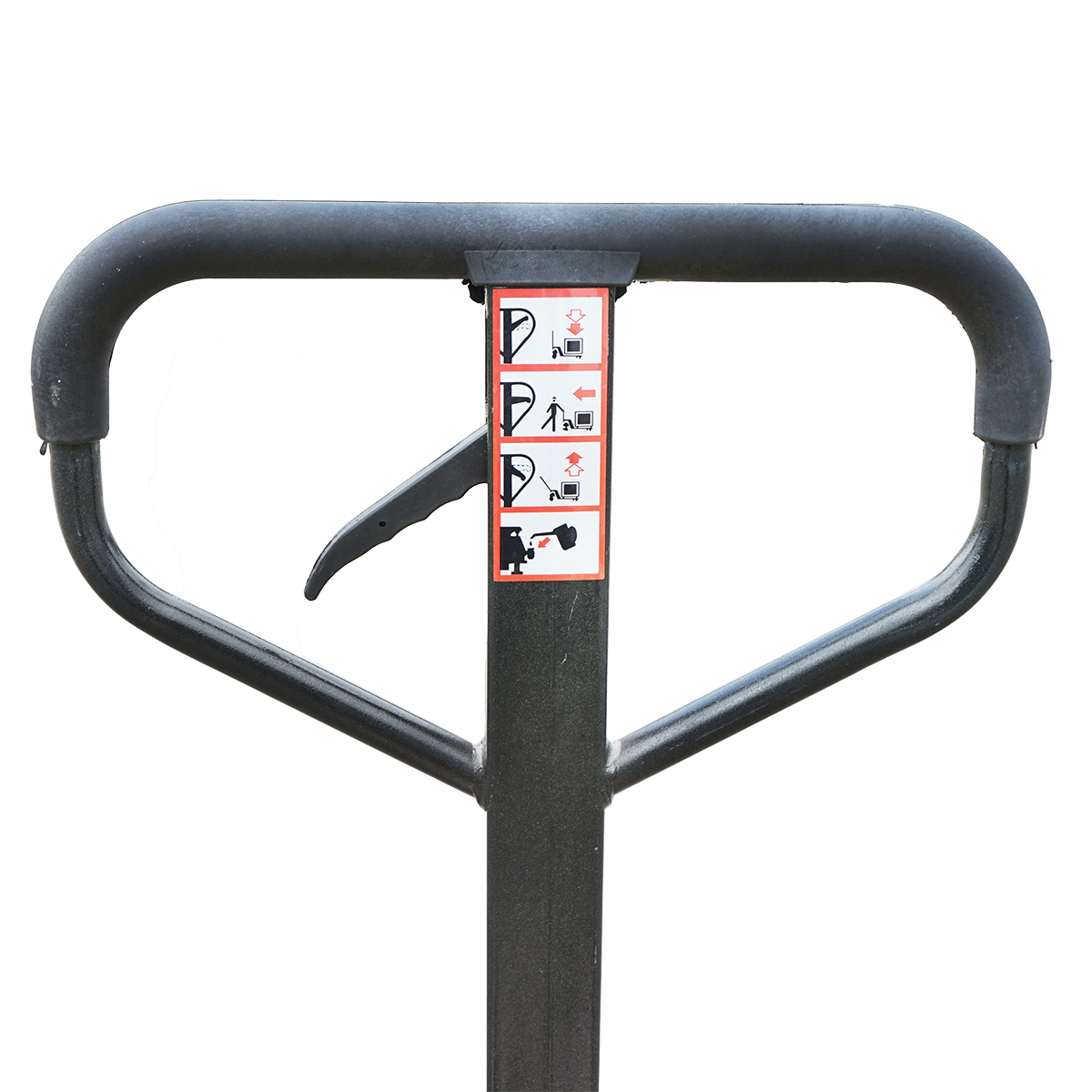 Transpalet manual 2000 Kg cu roata de silicon - imagine 8