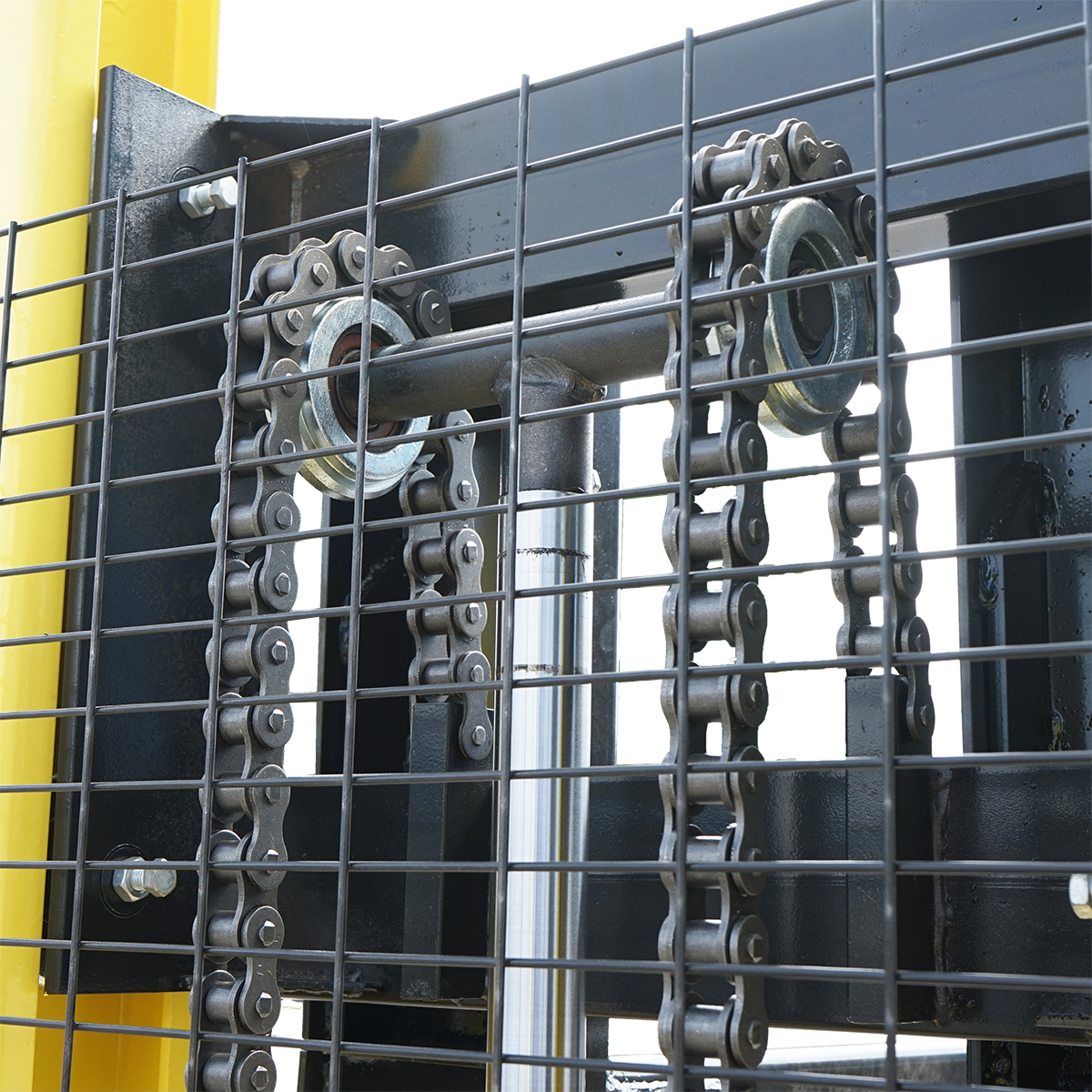 Transpalet manual cu sarcina maxima 1T inaltime maxima 1.6m - imagine 10