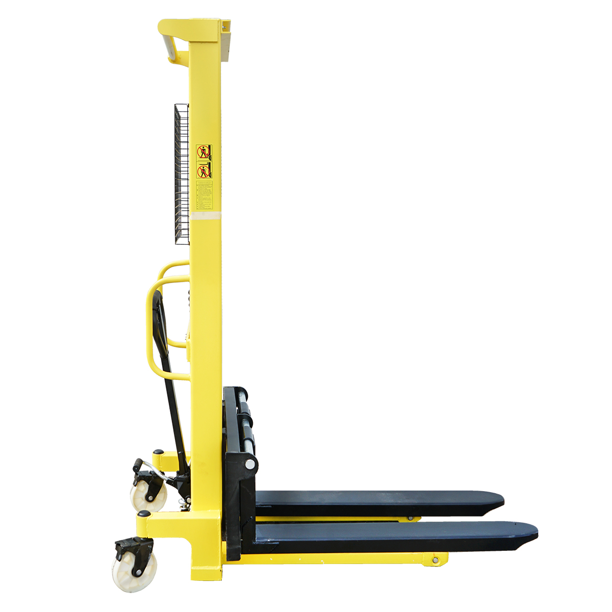 Transpalet manual cu sarcina maxima 1T inaltime maxima 1.6m - imagine 4