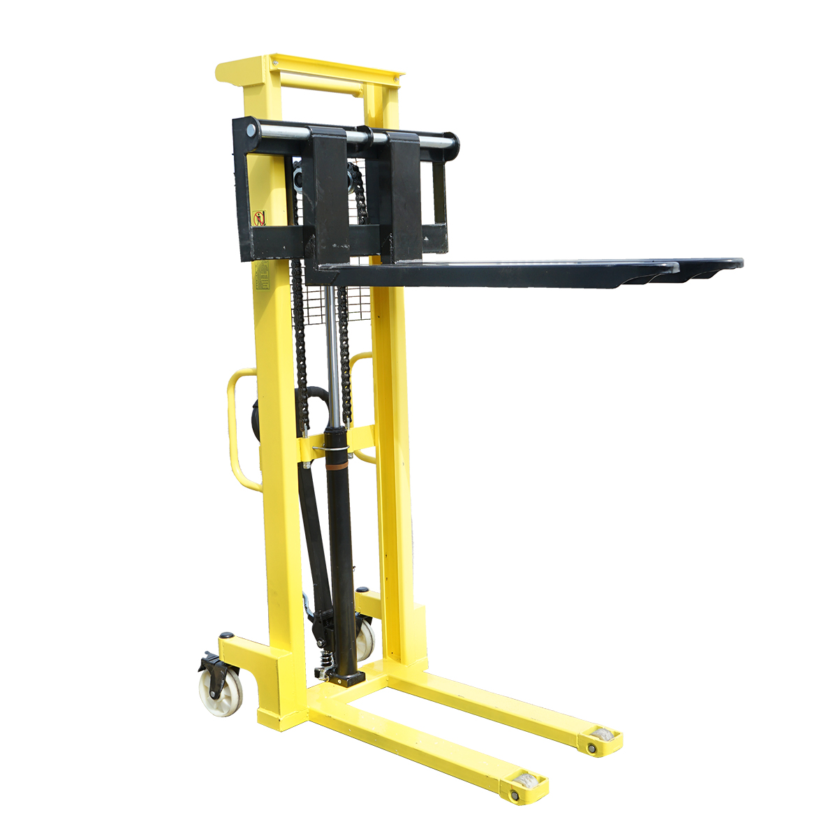 Transpalet manual cu sarcina maxima 1T inaltime maxima 1.6m - imagine 6