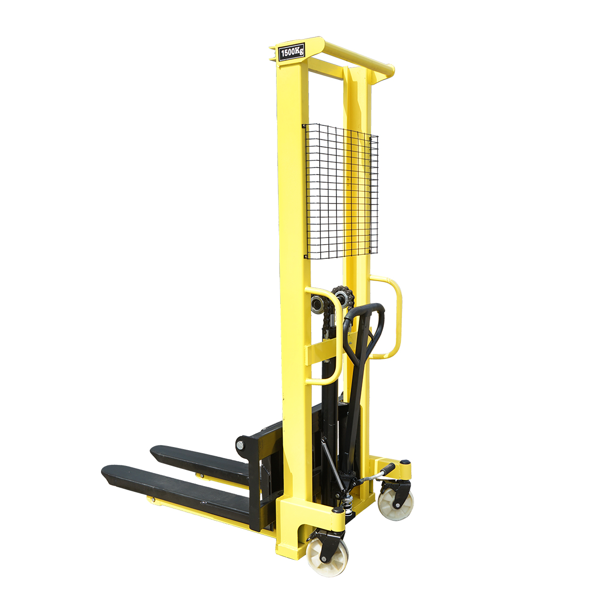 Transpalet manual cu sarcina maxima 1.5T inaltime maxima 1.6m - imagine 3