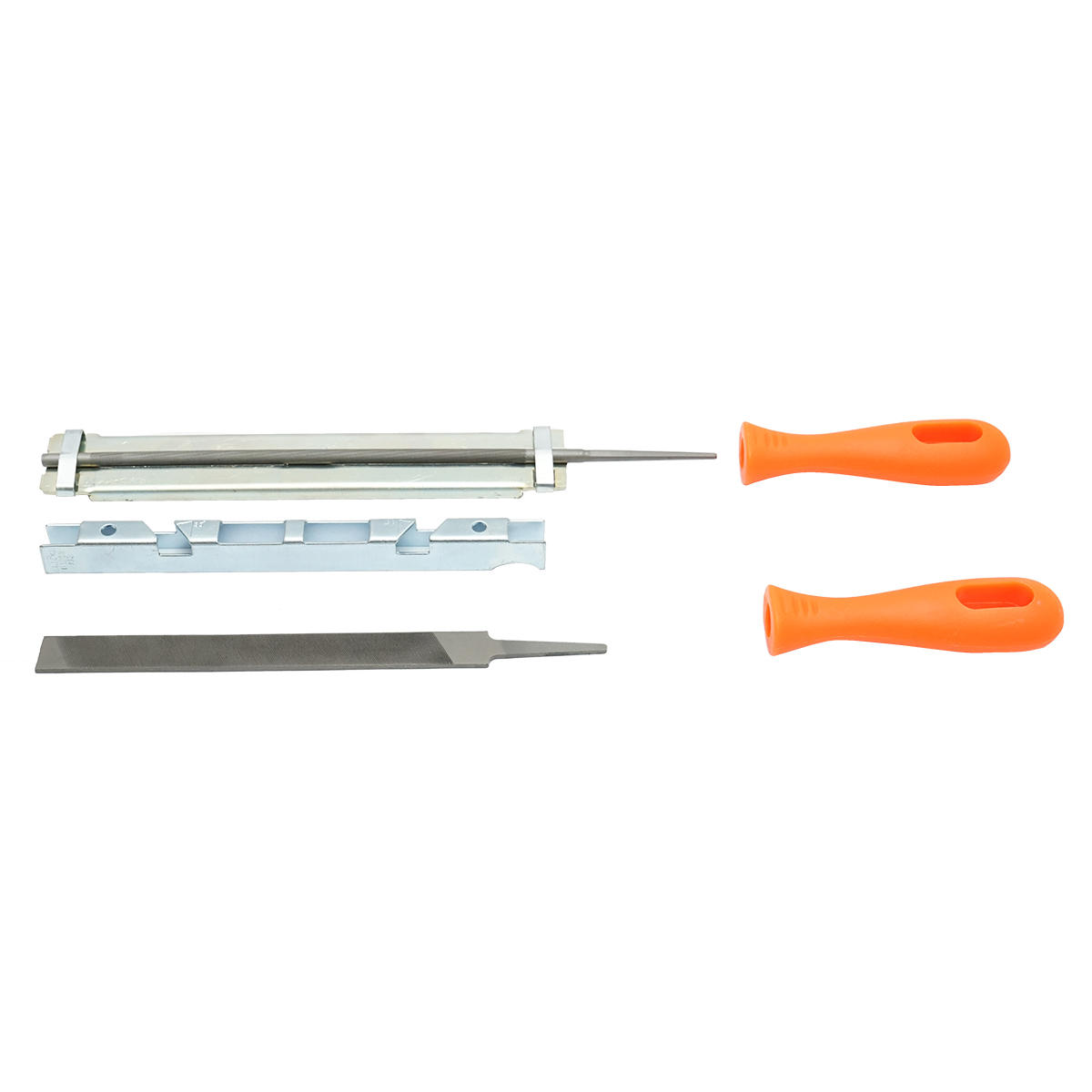 Set 3 instrumente pentru ascutit lant drujba cu pas 3/8  - imagine 2