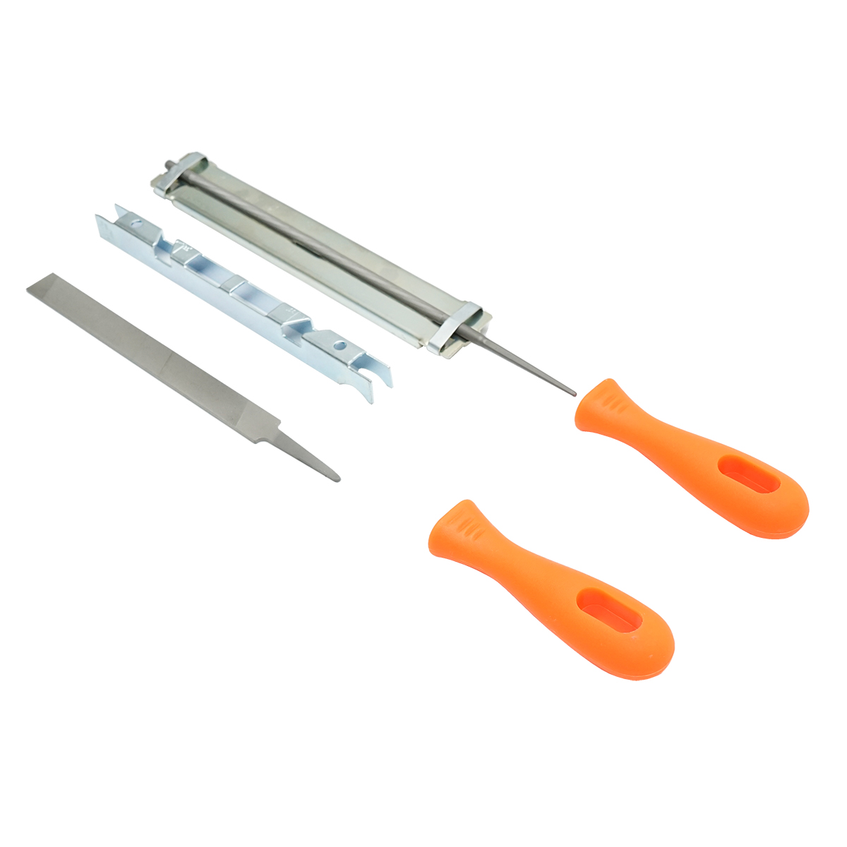 Set 3 instrumente pentru ascutit lant drujba cu pas 3/8  - imagine 3