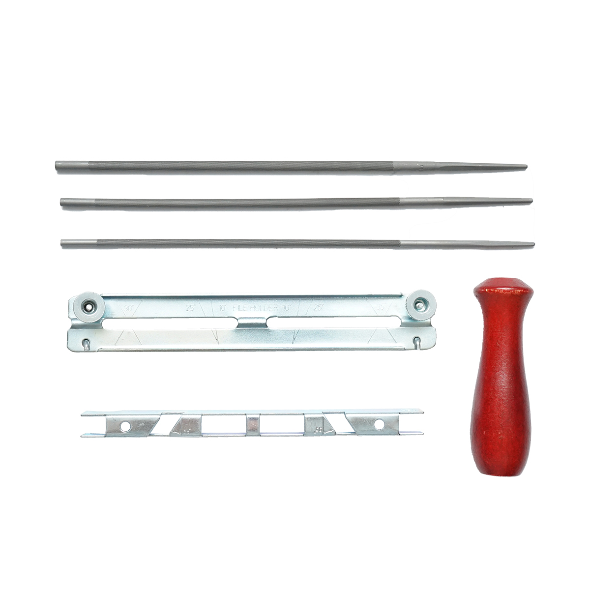 Set 6 instrumente pentru ascutit lant drujba cu pas 3/8 - imagine 3