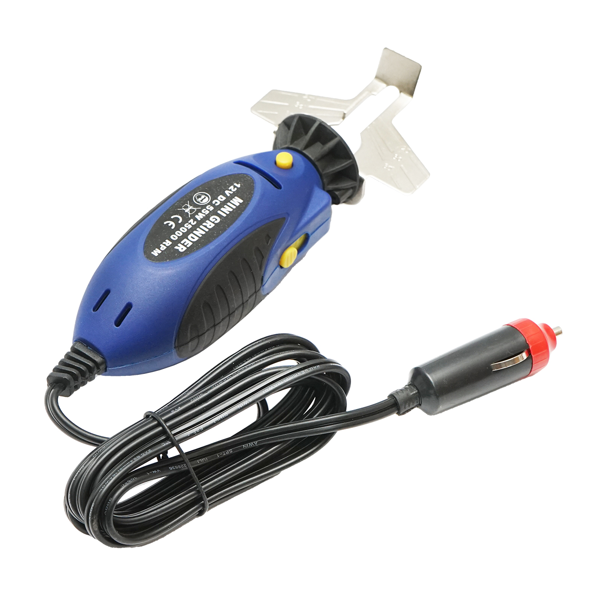 Dispozitiv electric portabil 12V, 55W, 25000 RPM pentru ascutit lant drujba - imagine 5