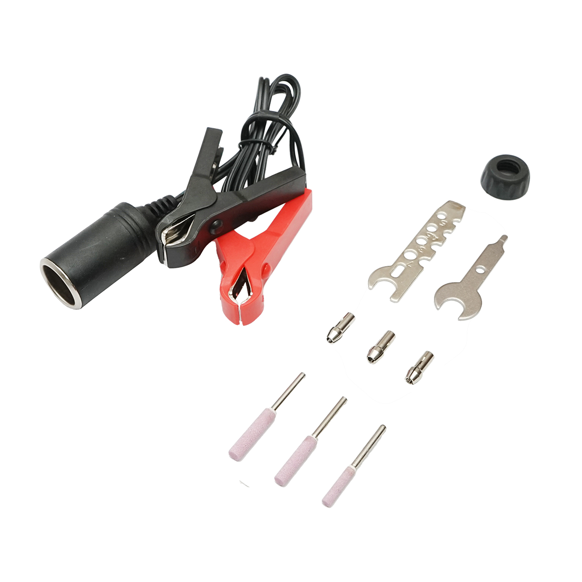 Dispozitiv electric portabil 12V, 55W, 25000 RPM pentru ascutit lant drujba - imagine 3