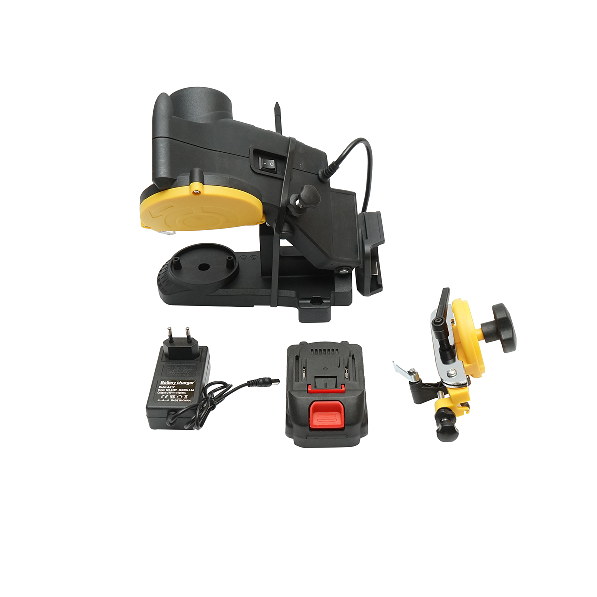 Masina ascutit lant drujba cu baterie litiu 18.5V/1.3Ah, disc 108x22mm, turatie 3800rpm - imagine 2