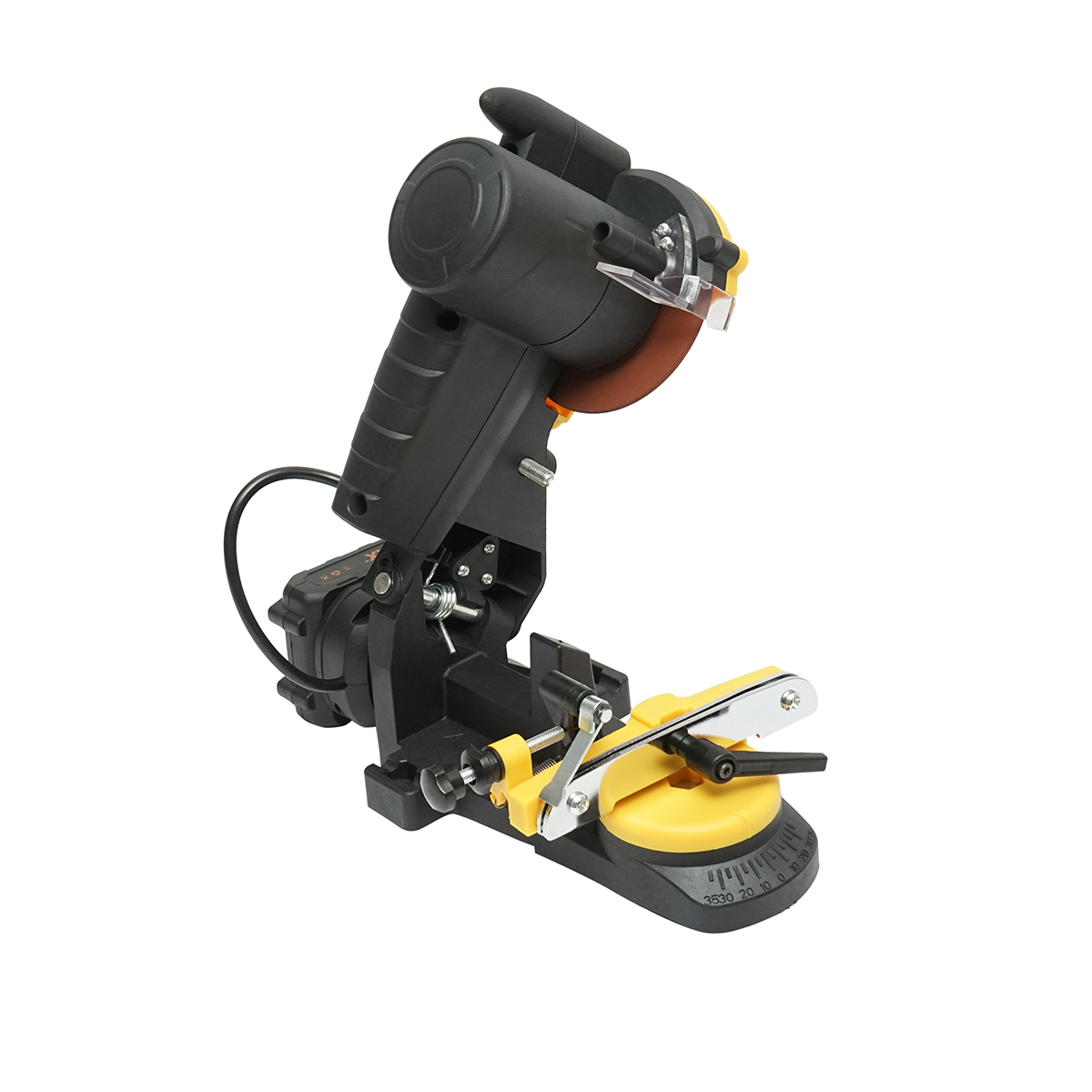 Masina ascutit lant drujba cu baterie litiu 18.5V/1.3Ah, disc 108x22mm, turatie 3800rpm - imagine 8