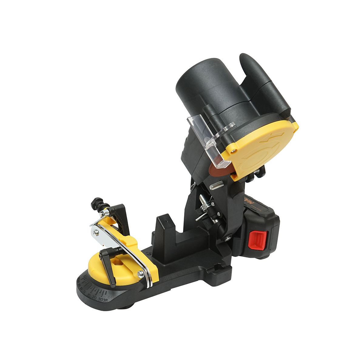 Masina ascutit lant drujba cu baterie litiu 18.5V/1.3Ah, disc 108x22mm, turatie 3800rpm - imagine 4