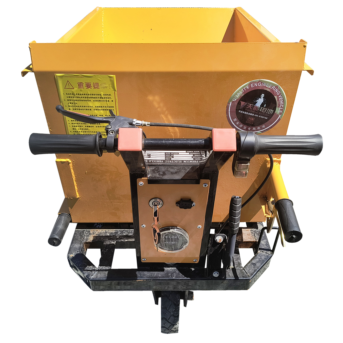 Carucior electric cu remorca 800W, 48V sarcina maxima 800Kg THOR - imagine 4