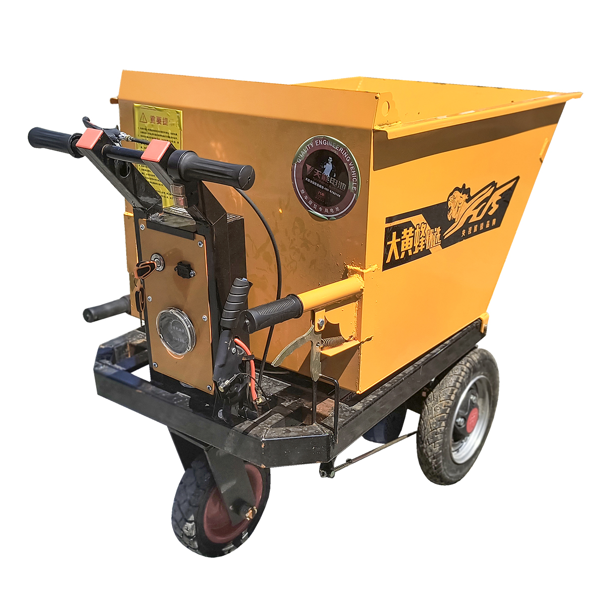 Carucior electric cu remorca 800W, 48V sarcina maxima 800Kg THOR - imagine 5