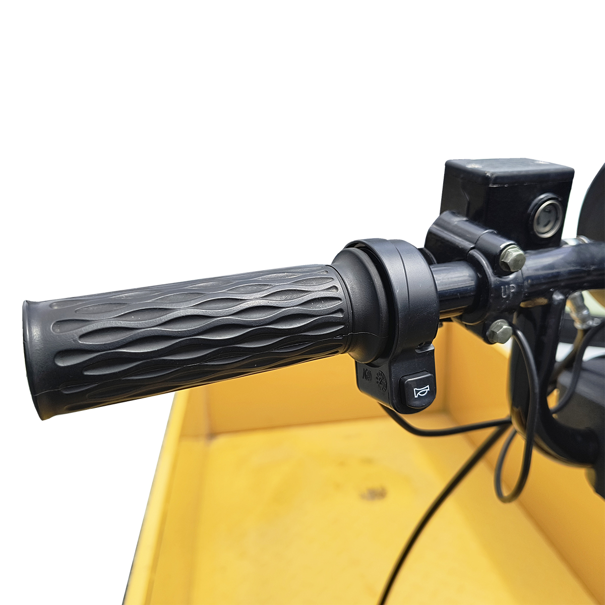 Carucior platforma electrica transport marfa cu obloane 800W, 48V, 1.5x0.8m sarcina maxima 800Kg THOR - imagine 7