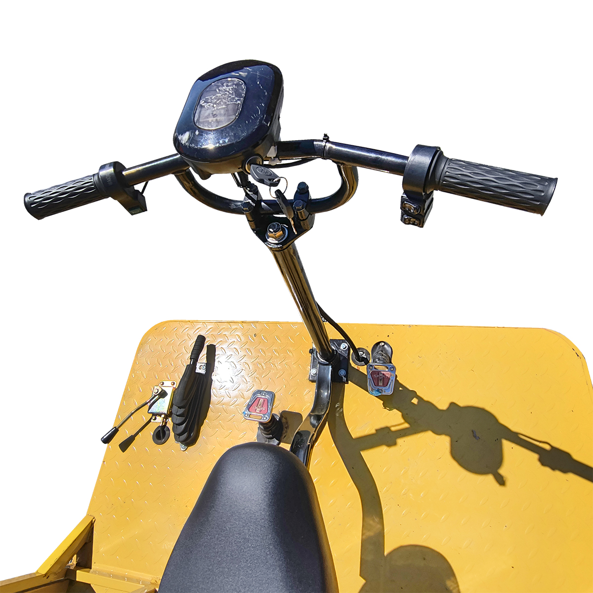 Carucior platforma electrica transport marfa 800W, 40V, 2.5x1.25m sarcina maxima 1000Kg THOR - imagine 7