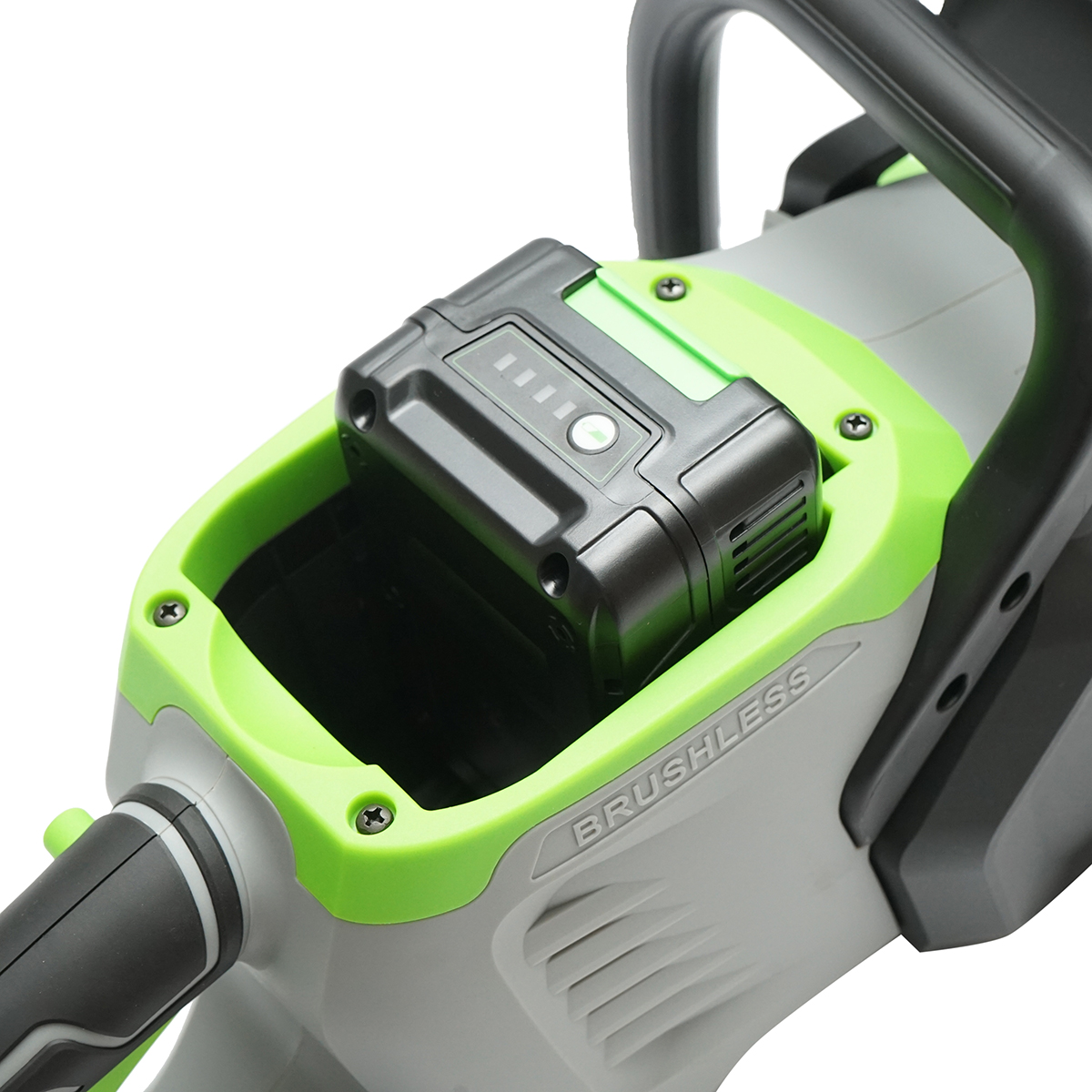 Drujba electrica cu acumulator 40V, 2Ah, 1440W, lama 16 inch (400mm), turatie 11000rpm - imagine 8