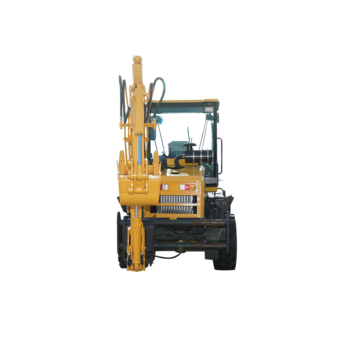 Buldoexcavator 3.5T, motor diesel 50 CP, 2400RPM, 5500x1750x2650mm THOR - imagine 5