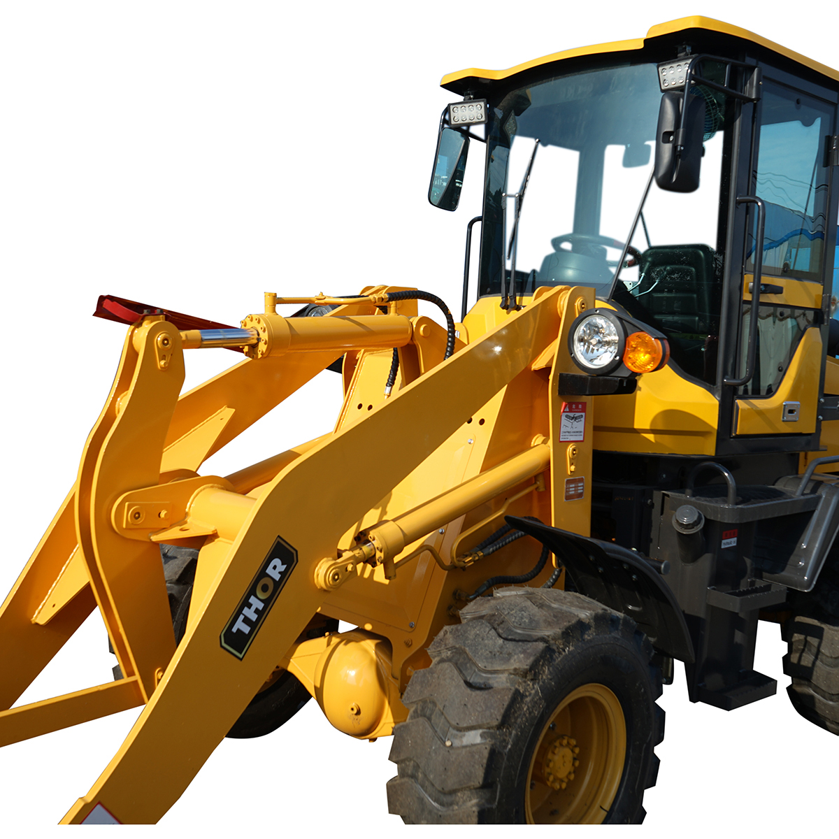 Buldoexcavator 3.5T, motor diesel 50 CP, 2400RPM, 5500x1750x2650mm THOR - imagine 7