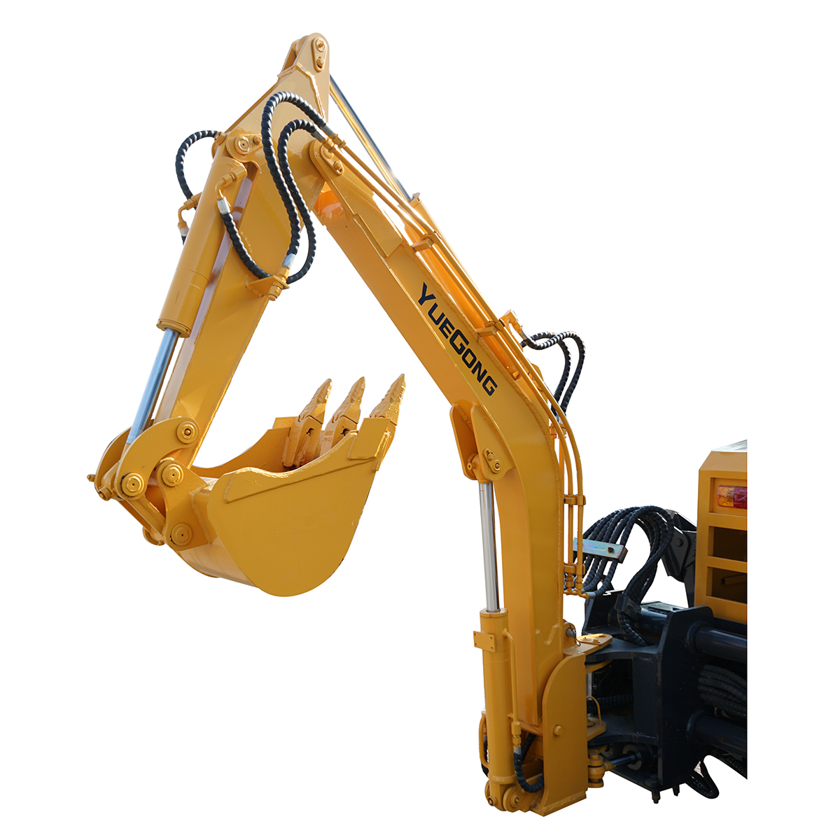 Buldoexcavator 3.5T, motor diesel 50 CP, 2400RPM, 5500x1750x2650mm THOR - imagine 8