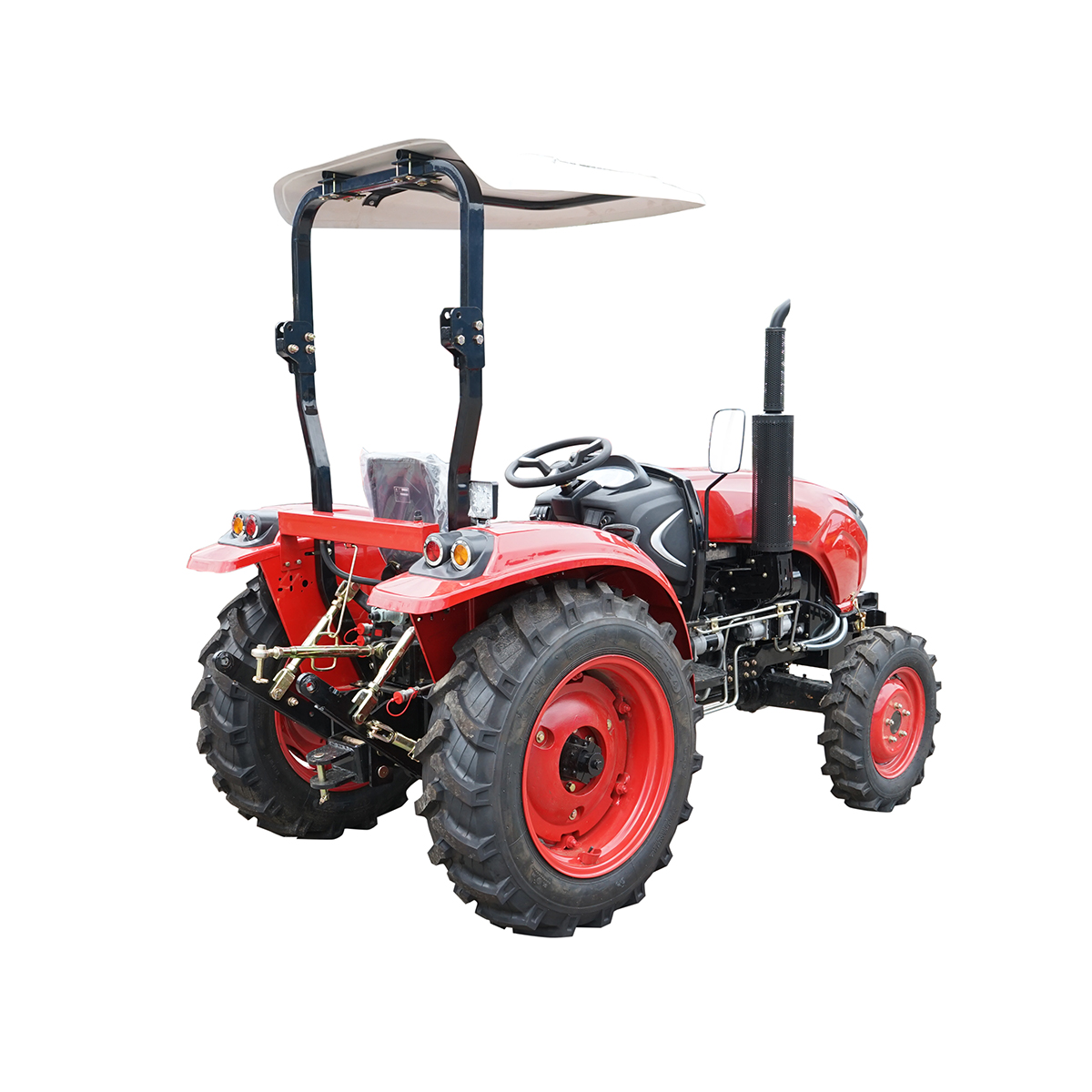 Tractor 35HP 4x4, rosu cu semicabina seria 354 - imagine 4