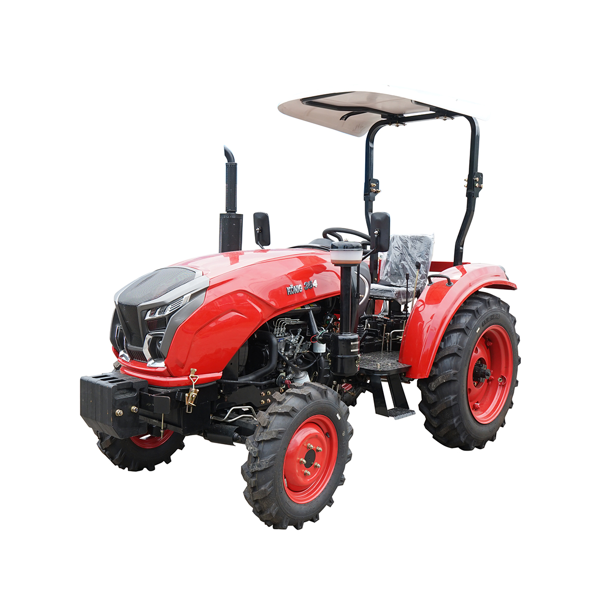 Tractor 35HP 4x4, rosu cu semicabina seria 354